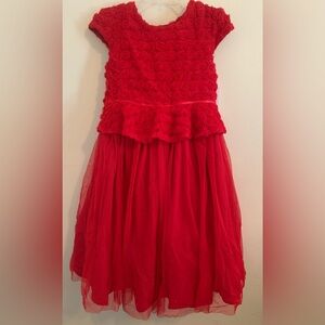 Pippa & Julie Red Floral Dress